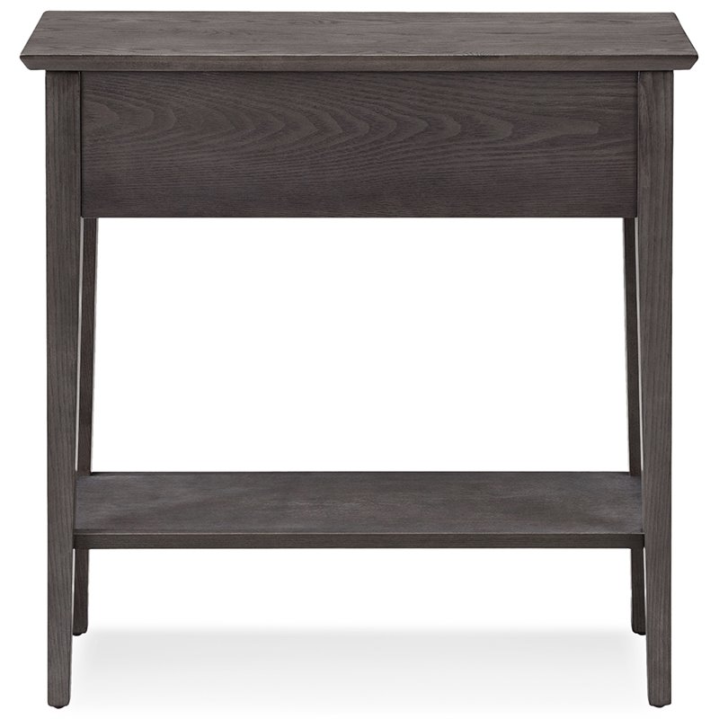 Leick Home Favorite Finds Wood Console Table in Smoke Gray
