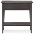 Leick Home Favorite Finds Wood Console Table in Smoke Gray