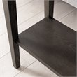Leick Home Favorite Finds Wood Console Table in Smoke Gray