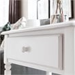 Leick Home Coastal Notions Orchid Wood Nightstand in White