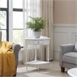 Leick Home Favorite Finds Solid Wood Corner Stand with Drawer