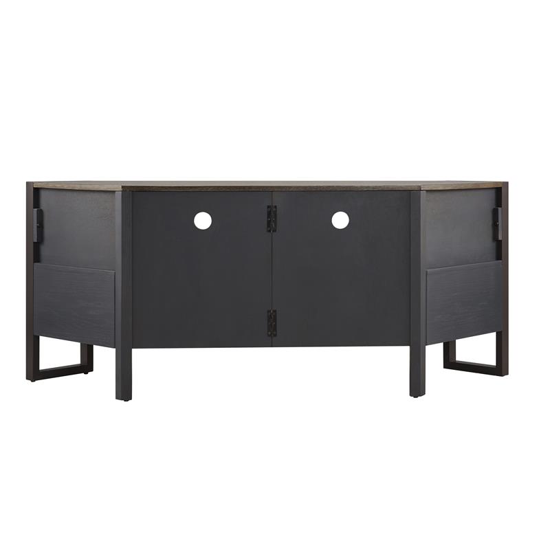 Leick Home Wood Ender Corner TV Stand For 60