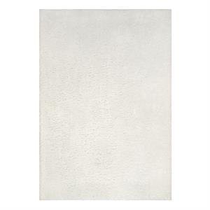 596031 dagen soft shag modern rug solid ivory area rug rectangle 6'7