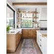 596155 Calian Vintage Patchwork Boho Chic Faded Area Rug Runner 1'9