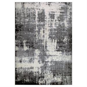 596361 allerick vintage monochromatic abstract gray area rug rectangle 3'9