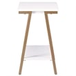 Empiria Narrow Side Table in White
