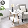 Empiria Narrow Side Table in White