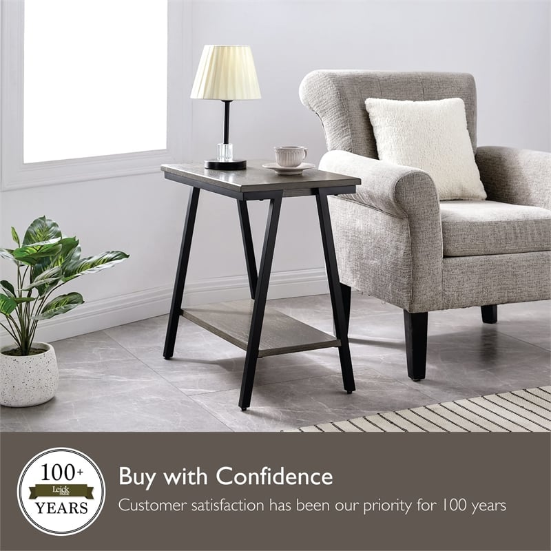 Empiria Narrow Side Table in Gray