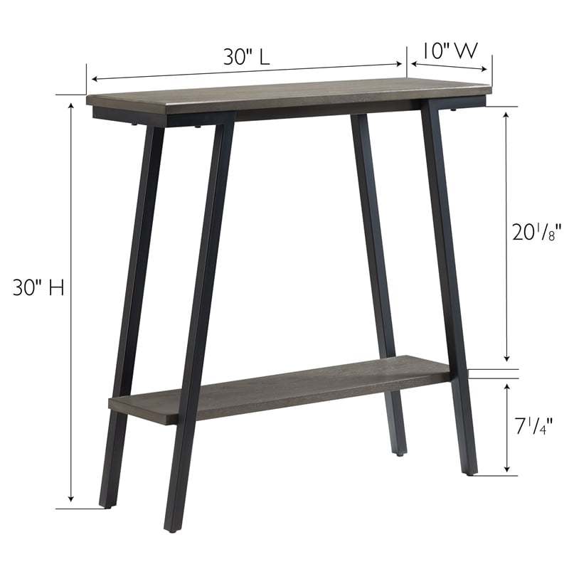 Empiria Console Table in Gray