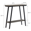 Empiria Console Table in Gray