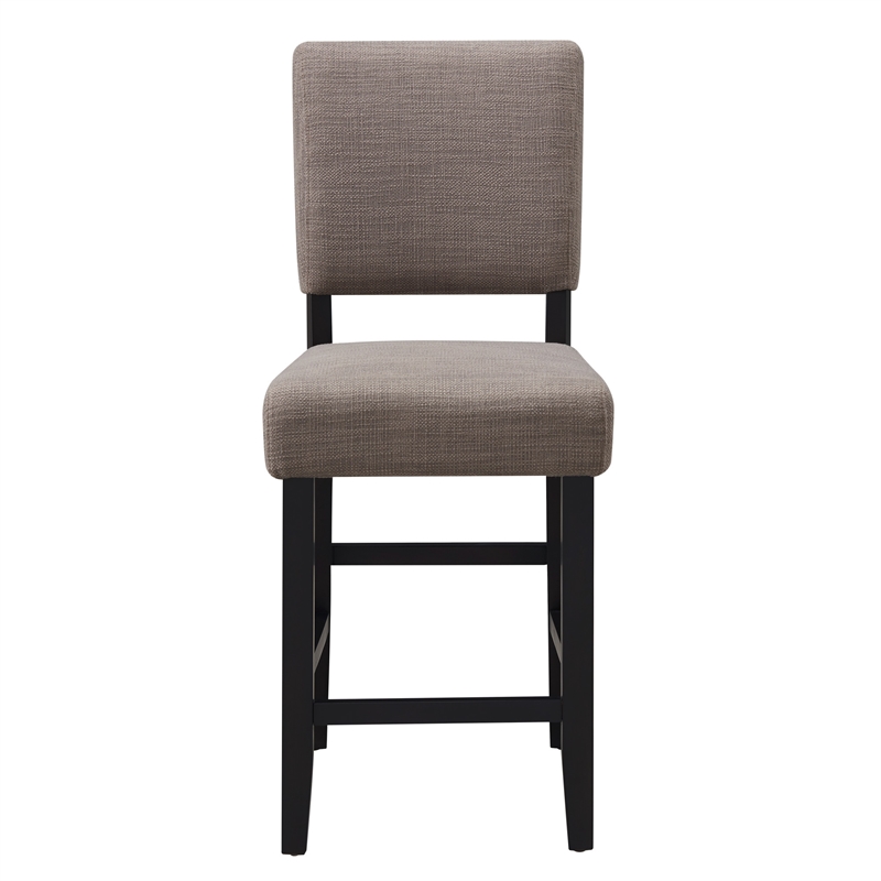 Design House Metal Counter Stool in Gray-Set of 4