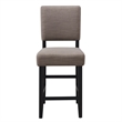 Design House Metal Counter Stool in Gray-Set of 4