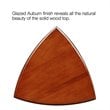 Leick Furniture Shield Tier Wood Corner Table in Bronze