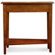 Leick Furniture Favorite Finds Recliner Wedge Table in Medium Oak