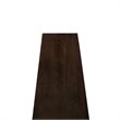 Leick Furniture Recliner Wood Wedge Table in a Chocolate Oak Finish