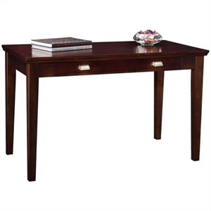 leick furniture laptop-writing desk in a chocolate cherry finish
