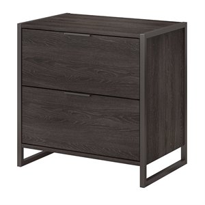 office by kathy ireland atria 2 drawer lateral file cabinet - assembled