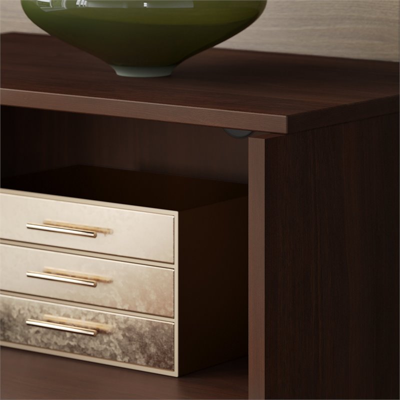 Office By Kathy Ireland Centura Small Bookshelf With File Drawer
