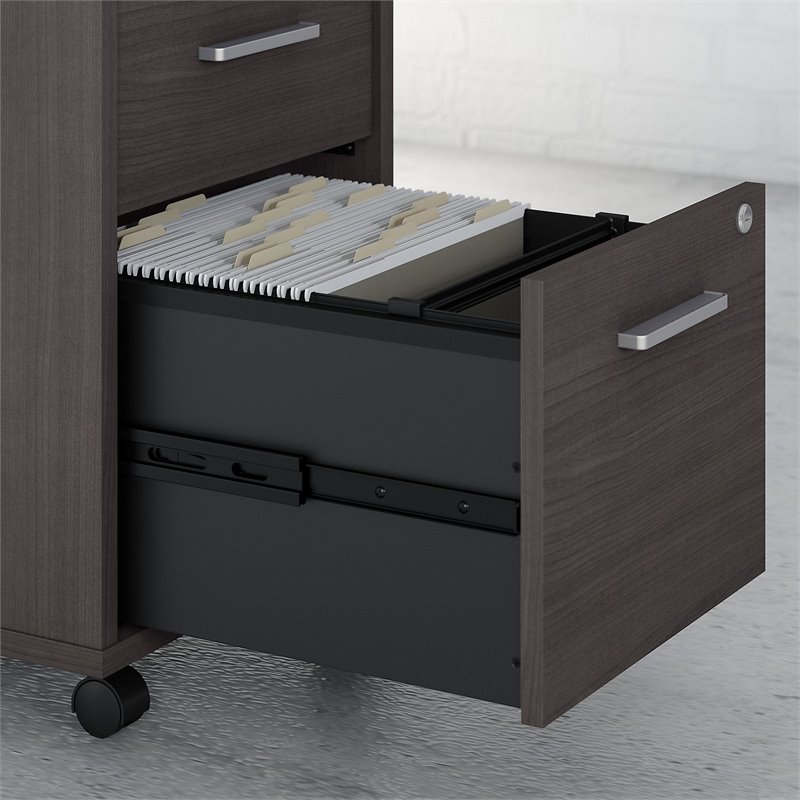 Office by kathy ireland Method 3 Drawer Mobile File Cabinet - Assembled