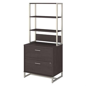 Office by kathy ireland Method 2 Drawer Lateral File Cabinet with Hutch