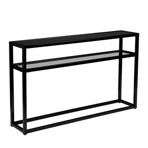 Holly & Martin Baldrick Console Table in Soft Black