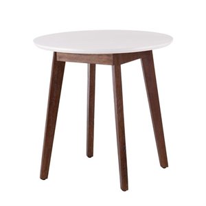 holly & martin oden dining table in white