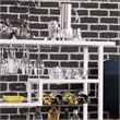 Holly & Martin Zephs Bar Cart in White