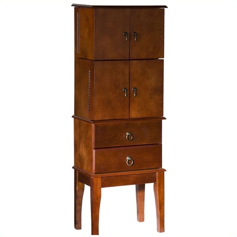 Holly Martin Isabella Cherry Jewelry Armoire Ga1443 Holly Martin Isabella Cherry Jewelry Armoire