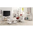 Convenience Concepts Oxford Console Table in White Wood Finish