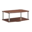 Convenience Concepts Designs2Go Two Tier TV Swivel in Cherry Wood Finish