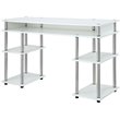 Convenience Concepts Designs2Go Writing Desk in White Wood Finish