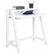 Convenience Concepts Newport Lilly Writing Desk in White Wood Finish