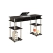 Convenience Concepts Designs2Go Writing Desk in Espresso Wood Finish