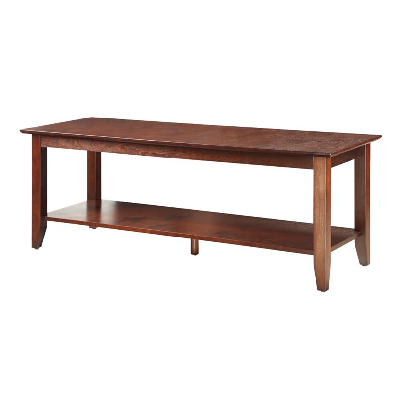 Convenience Concepts American Heritage Coffee Table in Espresso Wood