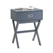 Convenience Concepts Designs2Go Landon End Table in Gray Wood Finish
