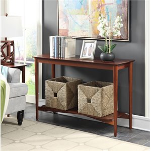 Console Table in Mahogany