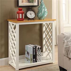 Console Table in White