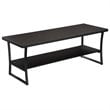 Convenience Concepts X-Calibur Coffee Table in Espresso Wood Finish