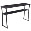 Convenience Concepts X-Calibur Console Table in Espresso Wood Finish