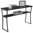 Convenience Concepts X-Calibur Console Table in Espresso Wood Finish