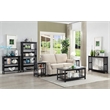 Convenience Concepts Mission Console Table in Black Wood Finish