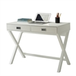 Convenience Concepts Designs2Go Landon Writing Desk in White Wood Finish