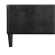 Convenience Concepts Designs4Comfort Storage Ottoman with Trays in Blue Fabric