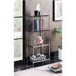 Convenience Concepts Royal Crest Four-Tier Tower/ Clear Glass with Chrome Metal