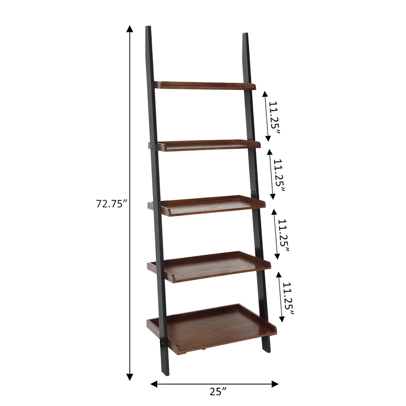 Convenience Concepts French Country Bookshelf Ladder - Thumbnail 4