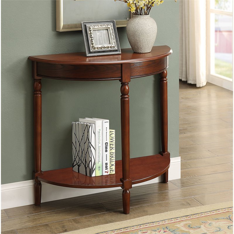 Convenience Concepts French Country Entryway Table In Espresso