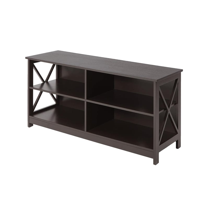 Convenience Concepts Oxford TV Stand in Espresso Wood Finish