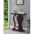 Convenience Concepts Newport Terry B Console Table in Espresso Wood Finish