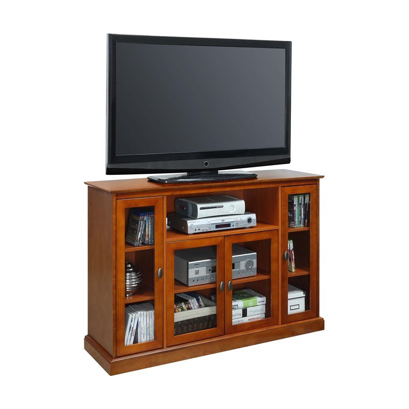 Convenience Concepts Summit Highboy Tv Stand In Cherry