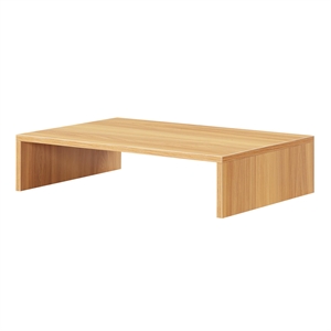 Convenience Concepts Designs2Go Small TV Monitor Riser in Light Oak Wood Finish
